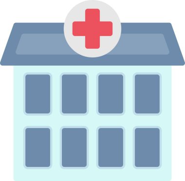 Clinic Vector Icon Design