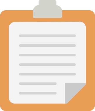 Clipboard Vector Icon Design