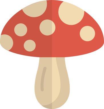 Mushroom Vector Icon Design