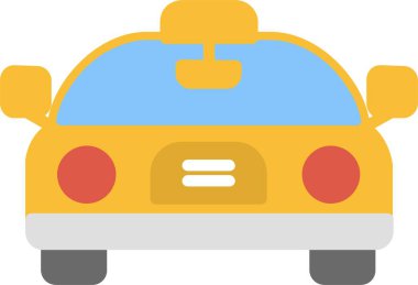 Taxi Vector Icon Design