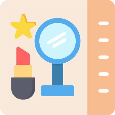 Beauty Blogger  Vector Icon Design