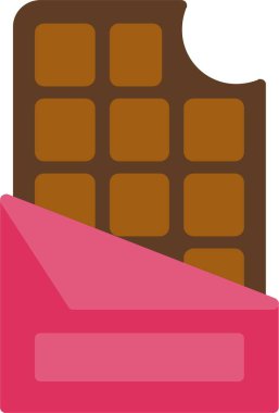 Chocolate Bar Vector Icon Design