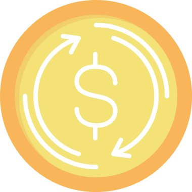 Exchange Rate Vector Icon Design
