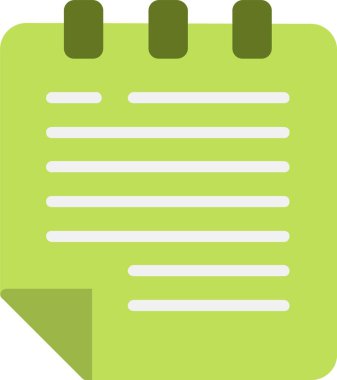 Notepad  Vector Icon Design