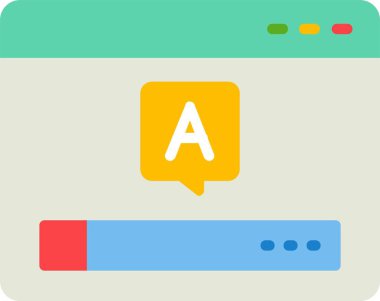 Website Vector Icon Design