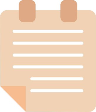 Notepad Vector Icon Design