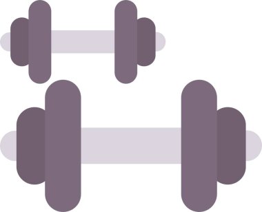 Dumbbells Vector Icon Design