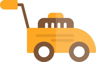 Lawnmower Vector Icon Design