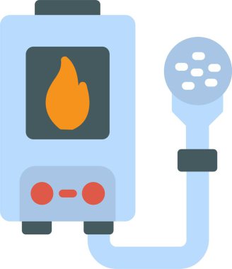 Water Heater Vector Icon Design