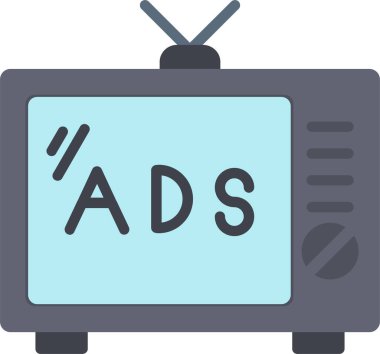Ads Vector Icon Design