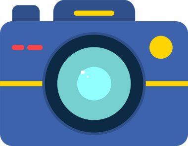 Kamera vektör simgesi tasarım