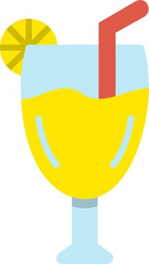 Cocktail Vector Icon Design