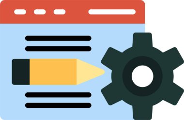 Elearning Vector Icon Design