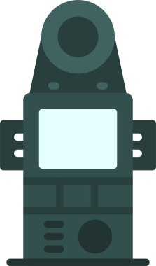 Işık Metre Vektör Simgesi Tasarımı