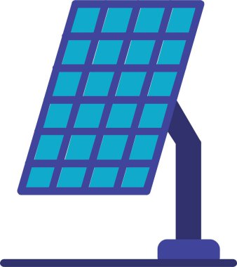 Solar Panel Vector Icon Design