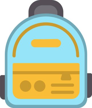 Backpack  Vector Icon Design