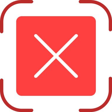 Crossed Vector Icon Design