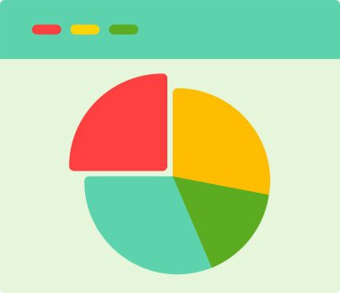 Analytics Vector Icon Design