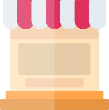 Fırın Vektör Simgesi Tasarımı