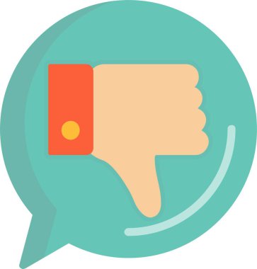 Dissatisfied Vector Icon Design