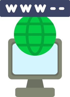 Internet Vector Icon Design