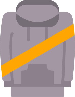 Kapüşonlu Vektör Simgesi Tasarımı