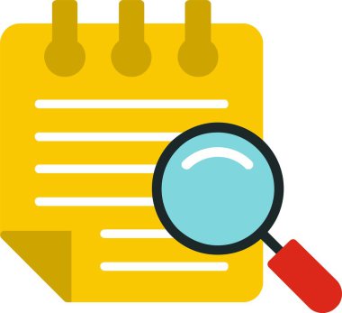 Magnifying Glass Vector Icon Design