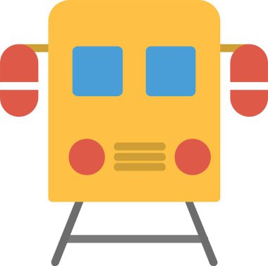 tren vektör simgesi tasarımı