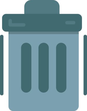 Trash Can Vector Icon Design