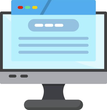 Website Vector Icon Design