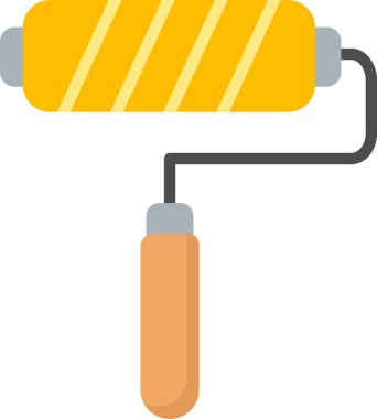 Paint Roller Vector Icon Design