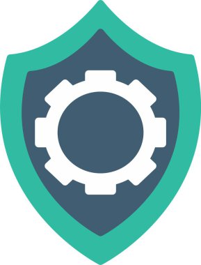 Veri Koruma Vektörü Simgesi Tasarımı