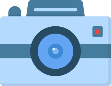 Photo Camera Vector Icon Design