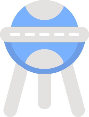 Sputnik Vektör Simgesi Tasarımı