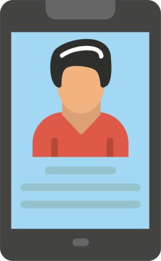 Profile Vector Icon Design