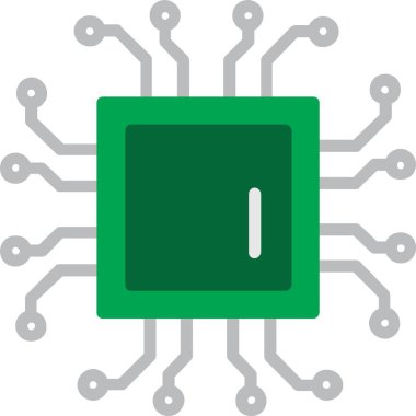 Circuit Vector Icon Design