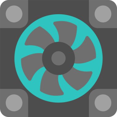Fan Vector Icon Design