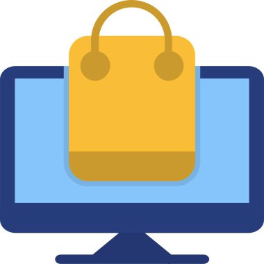 çevrimiçi alışveriş vektörü tasarımı