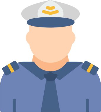 Pilot Vector Icon Design