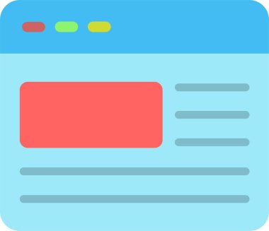 Browser Vector Icon Design