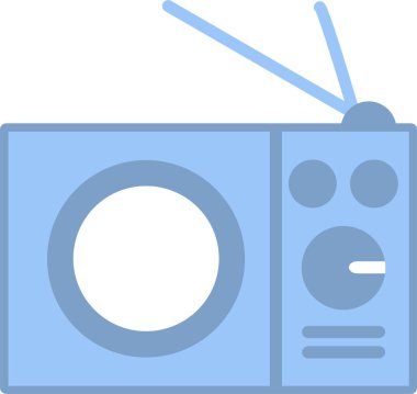 Radio Vector Icon Design