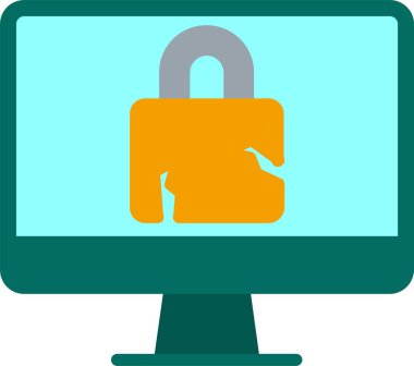 Security Breach Vector Icon Design
