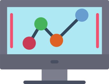 Seo İzleme Vektörü Simgesi Tasarımı