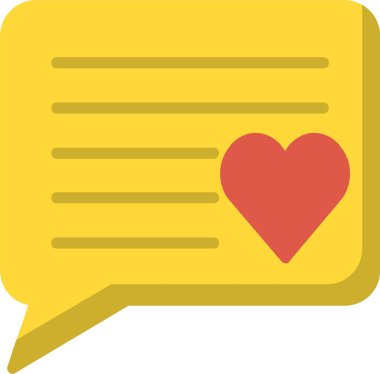 İleti vektör simgesi tasarım