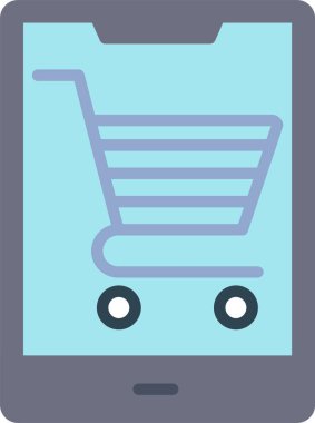 çevrimiçi alışveriş vektörü tasarımı