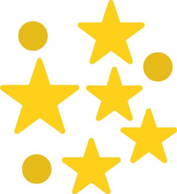 Stars Vector Icon Design