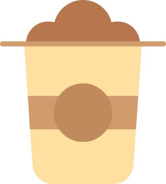 Frappe Vektör Simgesi Tasarımı