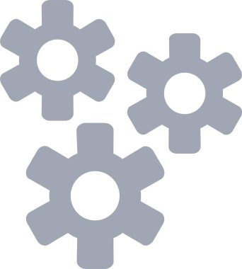 Dişli vektör simgesi tasarım