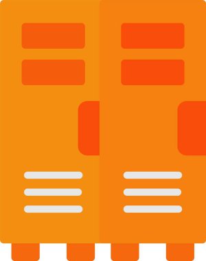 Locker Vector Icon Design