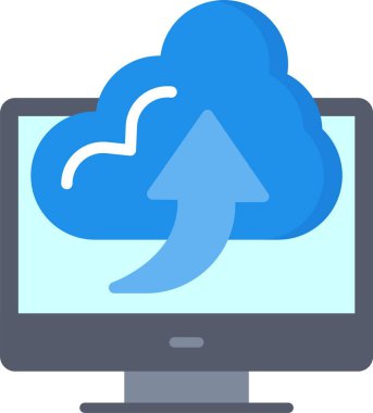 Cloud Computing Vector Icon Design